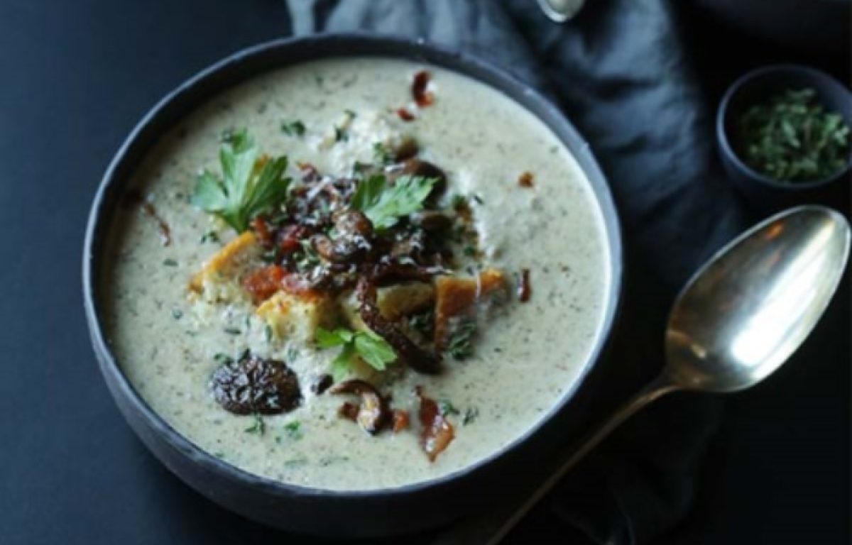 Cream of Mushroom Soup | Mushroom Recipes