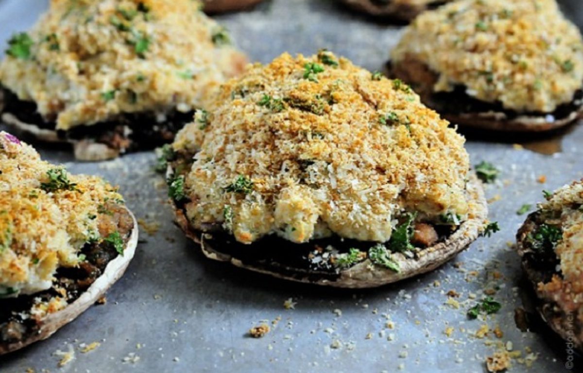 Crab Stuffed Mushrooms | Mushroom Recipes