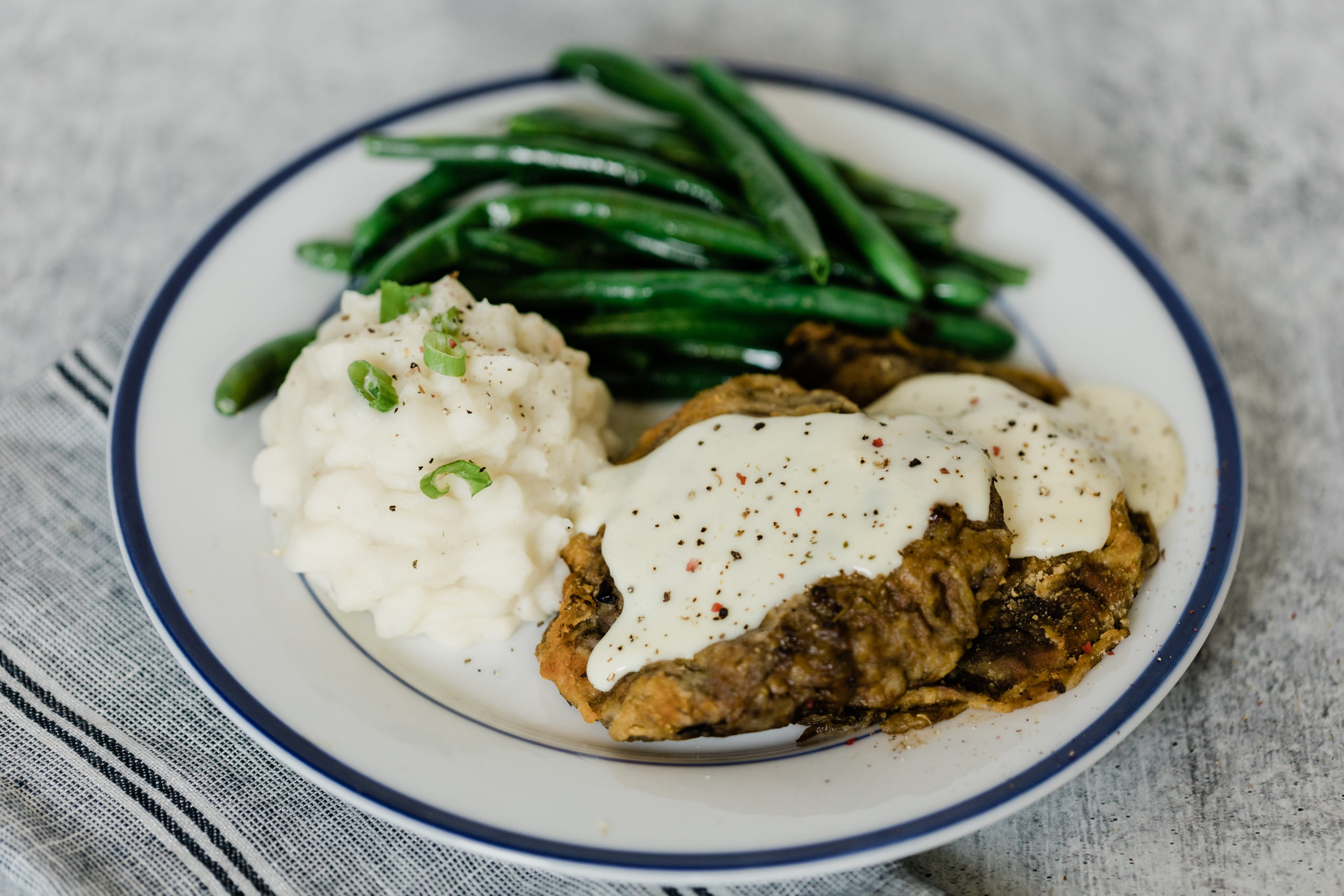 Air-Fryer Chicken Fried (Mushroom) Steaks | Mushroom Recipes